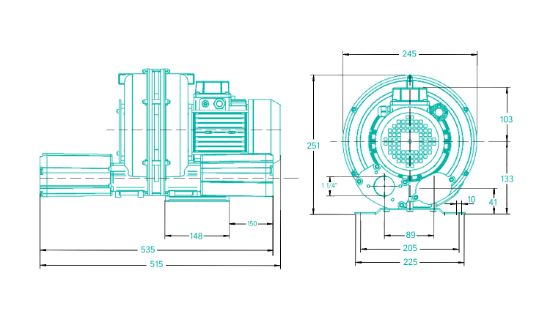 Hình ảnh của SAMOS SI 0090 E2 blower